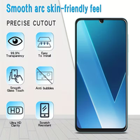 Protecteur d'écran en verre trempé HD Samsung, anti-rayures, sans bulles, protection d'écran haute définition, protecteur d'écran Android