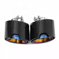 Embouts d'échappement quadruples d'origine en fibre de carbone style MP CCTC pour coupé Série 4 G22 G23 G26 425i 430i – Pièce de remplacement
