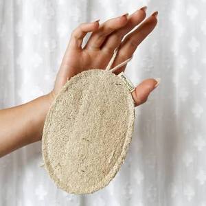 Wholesale Supplier Natural Loofah Bath Sponge Body Scrubber Eco Friendly Biodegradable Pad Factory - Product Image 6
