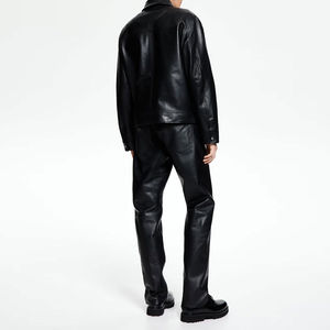 Service OEM de logo et d'impression, pantalons en cuir respirants pour hommes de bonne qualité, prix de gros, pantalons pour hommes de la meilleure qualité - Product Image 3