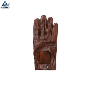 New Trending Article Top Quality Cowhide Leather Soft Driver Gloves Durable Construction <b>Builders</b> Safety Assembly Work Glove - Product Image 5