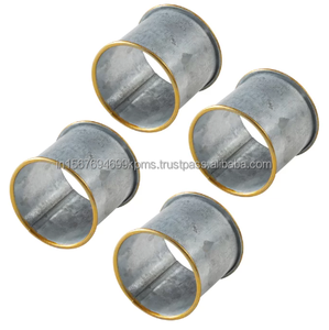 Anneaux de serviette ovales en tôle galvanisée Style bohème Ornements de cuisine très demandés Anneaux de serviette décoratifs de Noël pour la vaisselle - Product Image 1