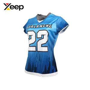 ชุดลาครอสสำหรับผู้ใหญ่ชาย XEEP รุ่น XC-LU-06 น้ำหนักเบา ระบายอากาศได้ดี ผลิตจากโพลีเอสเตอร์ พิมพ์ลายด้วยเทคนิค Heat-Transfer รับผลิตแบบ OEM พร้อมบริการตรวจจับรอยตะเข็บ - Product Image 1