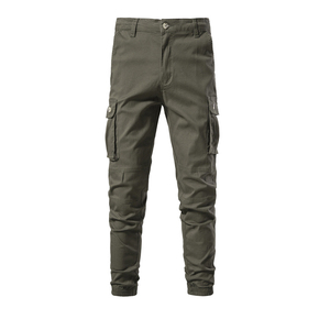 Nouveaux pantalons de jogging pour hommes, pantalons cargo pour hommes, plusieurs poches, pantalons à fermeture éclair, vêtements de sport de plein air tendance pour hommes - Product Image 5