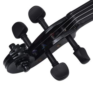 Violín 4/4 Negro, Juego Completo con Arco y Reposacabezas - Product Image 6