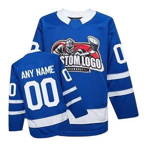 Men Ice Hockey Jersey Sport Sweater Stitched Letters Numbers Ice Hockey Jerseys Fabric Weight 220 Gram With <b>Top</b> Quality - Product Image 5