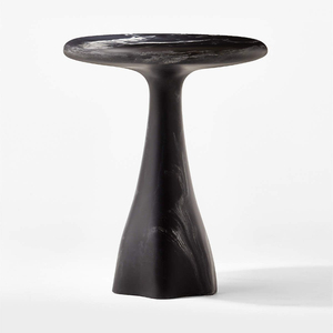 Best Seller Antique <b>Black</b> Metal <b>Side</b> <b>Tables</b> for Living Room Decorations High Quality Metal Aluminium Bar Drink <b>Tables</b> - Product Image 1