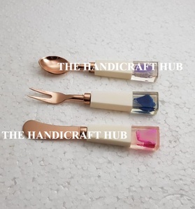 Hot Selling Design <b>Cheese</b> <b>Set</b> Kitchen Utensil Cutlery <b>Set</b> Stainless Steel <b>Cheese</b> <b>Set</b> Wood Resin Handle At very best Price - Product Image 5