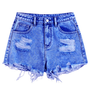 SHY SPORTS - Shorts de Mezclilla Desgastados Personalizados de Alta Calidad para Hombre, Estilo Nuevo, Shorts de Mezclilla Rotos para Chico, Último Diseño - Product Image 6