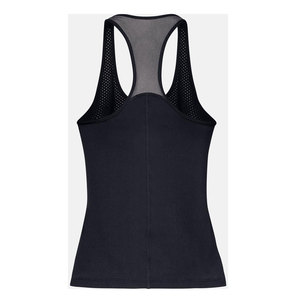Débardeurs personnalisés pour femme, couleur unie, côtelés, coupe courte, avec logo personnalisé, sans manches, pour le sport, vente en gros - Product Image 2
