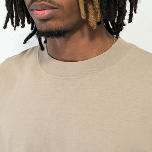 T-shirts Streetwear Premium en Mélange Épais, Unis et Vierges, Vente en Gros, Style Shaka Wear, Col Ajusté, T-shirt Streetwear Ultra Lourd - Product Image 6