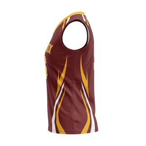 Maillot de football 7v7 personnalisé pour jeunes femmes, uniforme d'équipe à motif drapeau, design en maille respirante par sublimation, vente en gros, nouveau style pour filles - Product Image 4