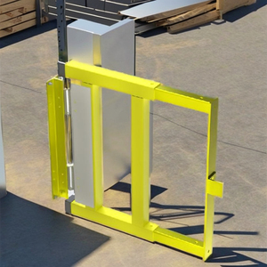 Meilleure vente porte directionnelle à fermeture automatique Vietnam parc extérieur entrepôt industriel utiliser revêtement en poudre électrostatique exporté - Product Image 1