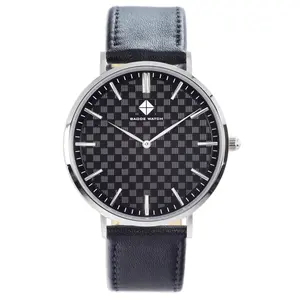 [박스셋] 패션 디자인 제품 호의적인 가격 6.15mm 케이스 두께 시계 석영 남성 ODM OEM odm 손목 시계
