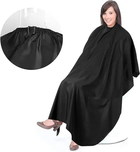 Cape de barbier professionnelle imperméable avec clip réglable pour coiffeur et usage domestique - Product Image 1