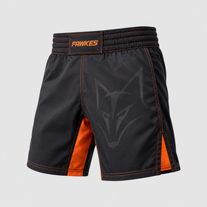 Pantalones Cortos de Artes Marciales Mixtas Fawkes para Hombre, Azul, Negro, Plateado, con Estampado de Rayos, Transpirables, de Secado Rápido, Corte Regular, para Adultos - Product Image 6