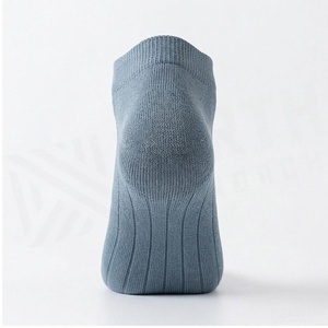 Crew <b>Socks</b> Geometric Pattern Blue <b>Breathable</b> Running <b>Socks</b> for Adults Spring Season - Product Image 2