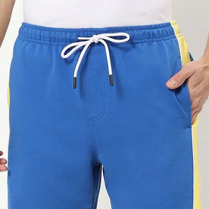 Pantalones Cortos Bermuda para Hombre, con Logotipo Frontal, Transpirables, Cintura Media, Cierre con Cordón, Estilo Casual, 100% Algodón Tejido - Product Image 5