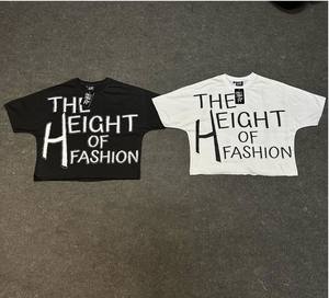 Camiseta de Hombre de Primera Calidad, Impresión de Logotipo Personalizado, Pedrería Brillante, Talla Grande, Transpirable, 100% Algodón, Diseño Moderno - Product Image 1