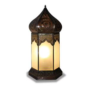 Luxury Moroccan <b>Lantern</b> Hanging Home Decor Metal Candle <b>Lantern</b> With <b>Gold</b> Color Finished for Home & Garden Handmade - Product Image 3