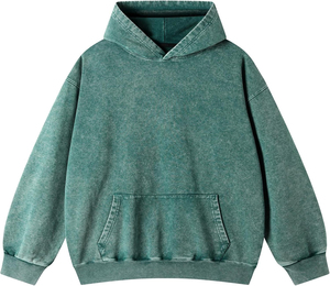 Sudadera con capucha para mujer de primera calidad, con lavado ácido, diseñada con un ajuste cómodo, tela transpirable y costuras duraderas para una comodidad que perdura. - Product Image 5