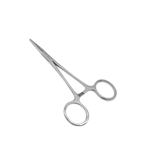 Pinces hémostatiques de précision à verrouillage, en acier inoxydable argenté, droites - Product Image 1