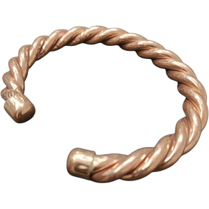 Pulsera de terapia magnética de cobre para aliviar el dolor de la artritis, brazalete biomagnético ajustable, pulsera de energía curativa, joyería - Product Image 4
