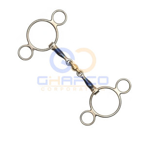 ที่ครอบปากม้าแบบหนัก ทนทาน ทำจากสแตนเลส สำหรับใช้กับม้า - Product Image 3