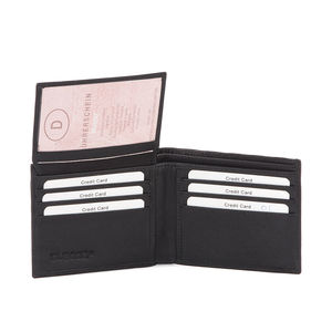 Portefeuille en cuir véritable pour homme, avec boucle courte, fabriqué sur mesure par Bellary Factory, porte-cartes, porte-monnaie, portefeuilles populaires pour hommes, RFID - Product Image 4
