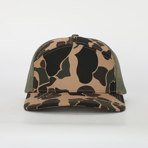 Gorra Trucker de Camuflaje Tigre al por Mayor, 100% Algodón, Malla Transpirable, Moda para Exteriores, Parche, Gorra Snapback, En Lote, Lisa, Envío Gratis - Product Image 4