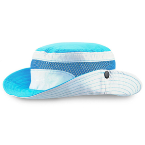Chapeau de soleil unisexe pour l'extérieur, respirant, en maille, type Boonie, UPF50+, à large bord, pour la pêche et la randonnée, avec sangle de menton réglable, vente en gros - Product Image 2