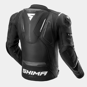 Chaqueta de Carreras de Piel Vacuna Genuina Mission ST G2 para Hombre, Hecha a Medida con Equipo de Protección CE - Product Image 2