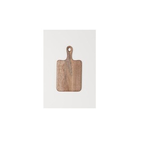 Planche à découper rustique en bois naturel, planche à hacher solide faite à la main, planche de service de cuisine avec poignée pour un transport facile - Product Image 2