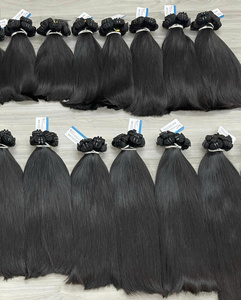 Extensions de cheveux naturels non traités, couleur naturelle, tissage lisse, prix de gros - Product Image 2