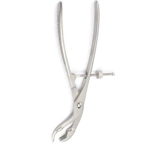 Forceps de répositionnement osseux utilisés dans les interventions orthopédiques offrant une prise ferme pour l'alignement osseux pendant la réduction des fractures - Product Image 4