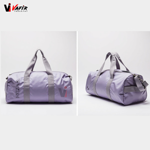 Sac de sport pliable léger et imperméable de luxe pour homme, grand format, avec logo personnalisé sublimé, haute qualité, idéal pour la gym, les voyages et les activités sportives. - Product Image 5