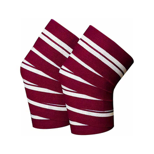 Bandes de maintien pour genoux de fitness, accessoires d'entraînement, protection et soutien des genoux, produits en gros, meilleures ventes, faible MOQ, fabriquées au Pakistan - Product Image 1