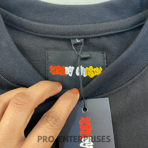 Camiseta Casual Oversize para Hombre, 300 GSM, con Estampado Frontal, 100% Algodón, Diseño Sólido, Transpirable, Corte Holgado - Product Image 2