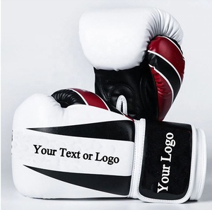 Guantes de Boxeo Profesionales Personalizados de Cuero PU, Guantes de Entrenamiento de Boxeo, Guantes de Entrenamiento de Kickboxing para Gimnasio - Product Image 6