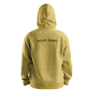 Sudadera con Capucha Personalizada con Estampado Geométrico para Hombre, Sudadera Informal con Bolsillo - Product Image 2