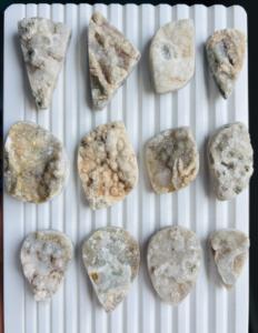 Decoraciones Navideñas de Alta Calidad, Cristal Druzy Oceánico, Piedra de <span class=keywords><strong>Jaspe</strong></span>, Ópalo Natural de la Mejor Calidad, Piedras Pulimentadas de Jade, Excelente - Product Image 3