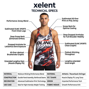 Men Gym <b>Stringer</b> Tank Top Interlock/Micro Mesh 95% Polyester Spandex Y-Back <b>Vest</b> Breathable Quick-Dry Bodybuilding Fitness - Product Image 5