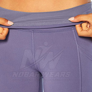 Flexible High Waist Women <b>Leggings</b> Stretchy <b>Slim</b> Fit Yoga Gym Running Pants Breathable Casual Wear Workout Pants For Daily Wear - Product Image 6