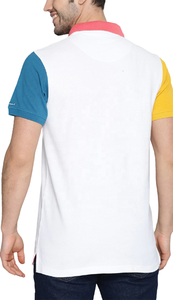 Nouvelle Arrivée Polo Homme Color Block Manches Courtes Coton Oxford Décontracté avec Poche Fournisseur en Gros de Polos pour Garçons - Product Image 4