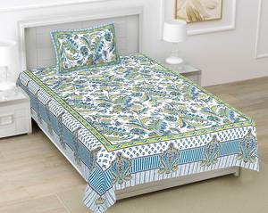 ผ้าปูที่นอนผ้าฝ้ายทำมือ 100% ปลอกหมอน ผ้าปูที่นอนพิมพ์ลายด้วยมือ ผ้าปูที่นอนขายส่ง ผ้าคลุมเตียง ผ้าปูที่นอน - Product Image 3