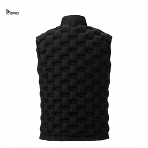 Mens Spring Puffer Jacket Hooded Standard Waterproof Windproof Eco-Friendly Quilted <b>Bubble</b> <b>Coat</b> Custom Front Streetwear OEM - Product Image 3