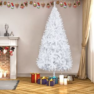 Albero di Natale Artificiale Premium in Abete Bianco da 2,13 m, 950 Rami Pieghevoli, Leggero, Facile da Montare, Effetto Neve, Albero di Natale Robusto - Product Image 3