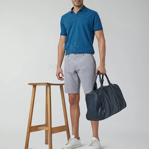 Ropa de verano de la mejor calidad para hombre, pantalones cortos chinos ligeros y suaves al tacto, diseñados para una comodidad y uso prolongados. - Product Image 2