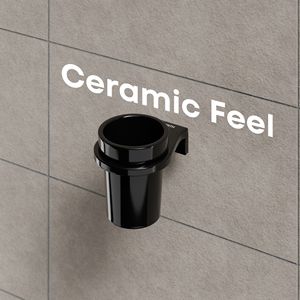 ที่วางแก้วติดผนังแบบกลมคู่ ชั้นวางโลหะสำหรับแก้วคู่ ชุดอุปกรณ์ห้องน้ำแบบแข็งแรง ติดตั้งง่าย ดีไซน์ไม่เป็นสนิม - Product Image 3