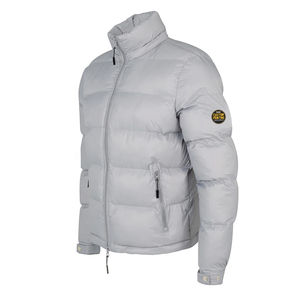 2026 Latest Design Wholesale Custom Logo Men's Winter <b>Fleece</b> Jacket with Stand Collar and Front Logo Windproof Breathable Thick - Product Image 2